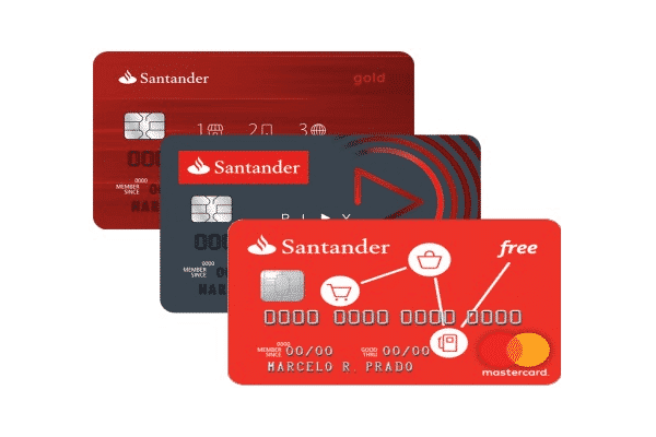 Cartão de credito Santander