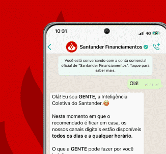 Whatsapp Santander