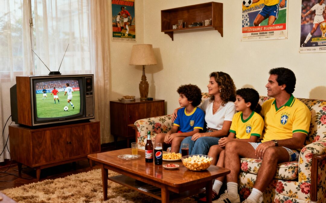 Como era assistir futebol antes da internet e dos streamings