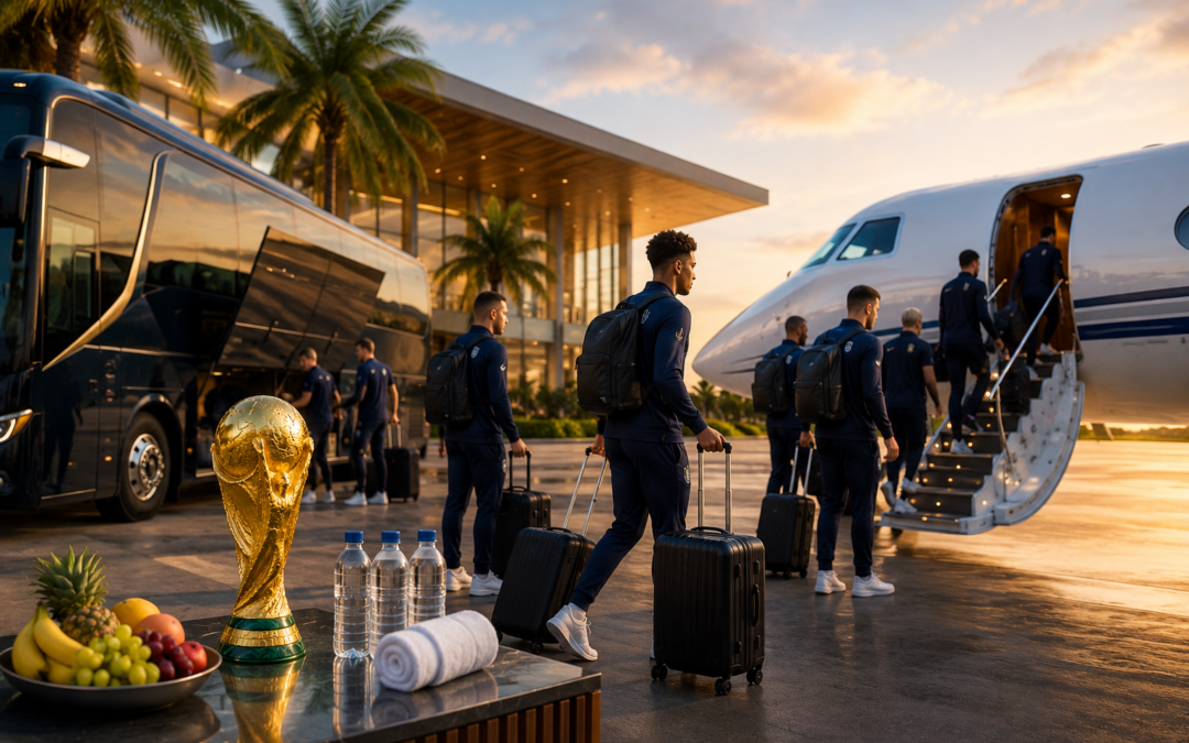 Os luxos das seleções na Copa do Mundo 2026